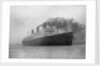 Training ship HMS Caledonia (1914) on 8th April 1937 sailing for Rosyth by unknown