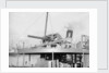 Whale catcher HMS 'Windermere' (1939), detail of gun platform by unknown