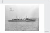 Destroyer depot ship, HMS 'Tyne' (1940) at anchor at Tail of the Bank off Greenock by Anonymous