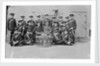 The Royal Marine Band with drums in the centre of the group on HMS 'Queen Elizabeth' (1913) by Commander Viscount Curzon