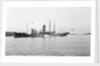 Fishery cruiser 'Muirchu' (Ih, 1908), ex 'Helga', with fishing vessels alongside by unknown