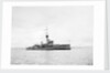 Dreadnought battleship HMS 'Hercules' in 1913, at anchor with awnings amidships and aft by unknown