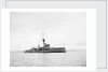 Dreadnought battleship HMS 'Hercules' in 1913, at anchor with awnings amidships and aft by unknown