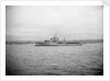 'Eclipse' (Br, 1934), at anchor in Weymouth Bay with awning rigged aft by unknown