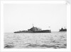 Photograph of patrol boat 'P38' (1917) at anchor at Portland 1920-1924 by unknown