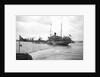 HMS 'Titania' (1915) submarine depot ship, moored at Portland with 6 submarines alongside by unknown