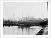 'Cherbourg' (Br, 1875), alongside wharf in Liverpool Docks by unknown