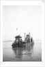 'P.L.A. Dredger No 10' (1924) at anchor in the Thames in around 1930 by unknown