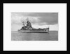HMS 'King George V' (Br, 1939), under way, approaching Portsmouth Harbour by unknown