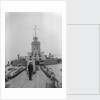 HMS 'Nelson' (1925) main battery and bridge from forecastle by unknown
