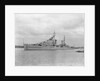 HMS 'Sirius' light cruiser (1940) under way in Portsmouth Harbour by unknown