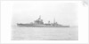 Light Cruiser HMS 'Birmingham' (1936) in September 1947, under way off Portsmouth by unknown