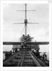 The Deperdussin Monoplane on the trial runway on board HMS 'Aurora' (1913) by Lieutenant Geoffroy William Winsmore Hooper