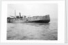 The port quarter view of the light cruiser HMS 'Arethusa' (1913) aground on Cutler Shoal. by Lieutenant Geoffroy William Winsmore Hooper