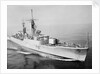 Frigate HMS 'Llandaff' (1955) under way at sea by unknown