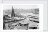 Portsmouth, Hampshire on 26th May 1944, looking south west across No.2 Basin in the dockyard by unknown