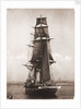 A port view of 'Nautilus' bearing up to her anchorage in Plymouth Sound 1895-1905 by unknown
