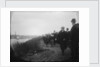 Spectators on the tow path on the south bank of the Thames near Hammersmith Bridge on Boat Race Day, 1907 by unknown