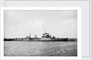HMS 'Birmingham' (1936) on 19th July 1941 berthed alongside at Simonstown by unknown