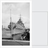 Light cruiser HMS 'Dido' (1939) alongside in Bidston Dock, Birkenhead by unknown