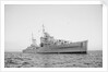 Light cruiser HMS 'Dido' (1939) anchored in Scapa Flow by unknown