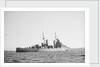 Light cruiser HMS 'Dido' (1939) anchored in Scapa Flow by unknown