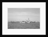 Aircraft carrier HMS 'Illustrious' (1939) in June 1953, anchored in Line F at Spithead for the Coronation Review. The aircraft lighter 'R.N.AIR' is alongside by unknown