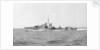 HMS 'Janus' (Br, 1938), under way at speed off Alexandria, passing HMS 'Phoebe' (Br, 1939), 12 May 1941 by unknown