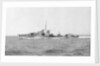 HMS 'Janus' (Br, 1938), under way at speed off Alexandria, passing HMS 'Phoebe' (Br, 1939), 12 May 1941 by unknown