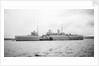 Submarine depot ship HMS 'Maidstone' (1937), at moorings off Lyness, Scapa Flow by unknown