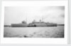 Submarine depot ship HMS 'Maidstone' (1937), at moorings off Lyness, Scapa Flow by unknown
