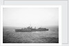 Destroyer HMS 'Mashona' (1937) under way in the Pentland Firth by Anonymous