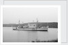 'Reclaim' (Br, 1948), anchored at Tobermory working on the salvage of a helicopter by unknown