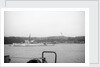 HMS 'WESTON' (1932) at moorings, Tobermory, Isle of Mull, slightly distant by Anonymous