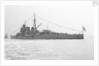 The heavy cruiser 'Ashigara' (Ja, 1928)  anchored in Line G at Spithead for the Coronation Review, dressed overall by unknown