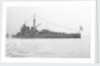 The heavy cruiser 'Ashigara' (Ja, 1928)  anchored in Line G at Spithead for the Coronation Review, dressed overall by unknown