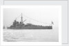 The heavy cruiser 'Ashigara' (Ja, 1928)  anchored in Line G at Spithead for the Coronation Review, dressed overall by unknown