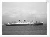 'Dominion Monarch' (Br, 1939) under way passing Gravesend bound down on her maiden voyage by unknown