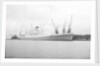 A starboard near beam from just forward of broadside view of 'Pendennis Castle' (1958), at quayside, Southampton by unknown