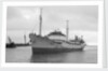 Photograph of general cargo vessel 'Seriality' (1952) under way at Swansea, bound in. December 1958 by unknown
