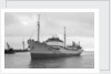 Photograph of general cargo vessel 'Seriality' (1952) under way at Swansea, bound in. December 1958 by unknown