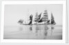 Becalmed, view from the ship boat by Alan Villiers