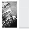 Changing the upper topgallant and royal sail on the main mast by Alan Villiers