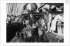 In the Doldrums after heavy rains, bathing on the well-deck by Alan Villiers