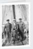 The second mate, the master, the first mate and the ship's dog by Alan Villiers