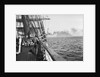 Land on the Horizon - Ailsa Craig on starboard and the 'Grace Harwar' is towed from Queenstown by Alan Villiers