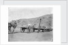 Camel carts lined up at Aden by Kenneth Hurlstone Jones