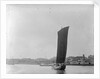 A Ningpo passenger junk under sail at Woosung by Kenneth Hurlstone Jones
