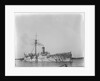 The Japanese cruiser 'Hashidate' (1891) at anchor by Kenneth Hurlstone Jones