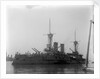 The German battleship 'Kurfurst Friedrich Wilhelm' (1891) at anchor by Kenneth Hurlstone Jones